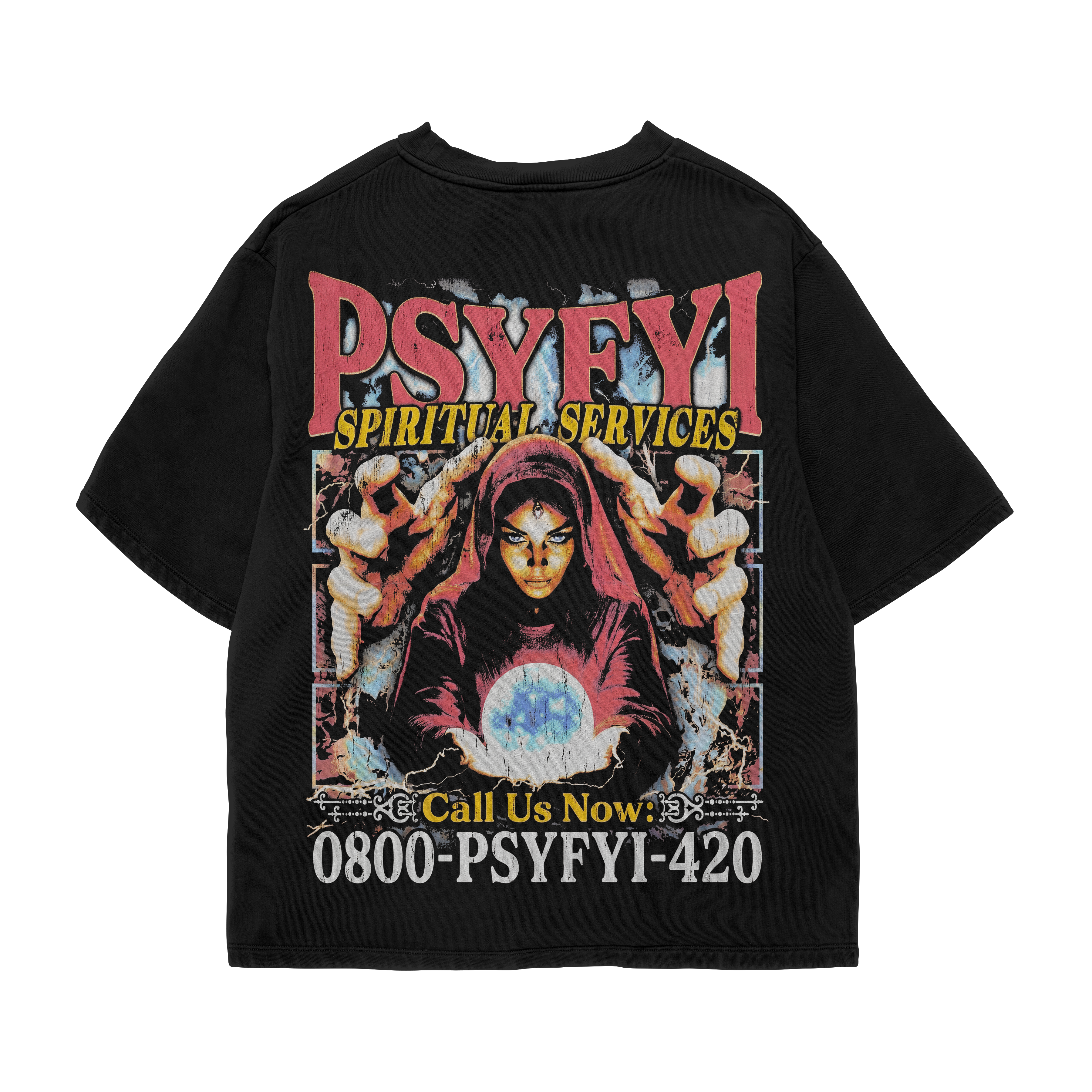 PSYFYI Spiritual Services Tee